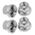 New Design Tengri DIN 508 10.9 Grade Zinc Plated/Black Oxide Hex Carbon Steel M6/M8 Bike Rear Wheel Axle Hub Flange Nut