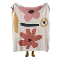 Super Soft and Comfortable  Low MOQ Microfiber Knitted Blanket Polyester for Winter and Home Decoration HJLX