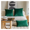 Innermor Luxury Modern Velvet Solid Color Pillow Case Sofa Throw Cushion Cover Home & Hotel Use Polyester/Cotton Wholesale
