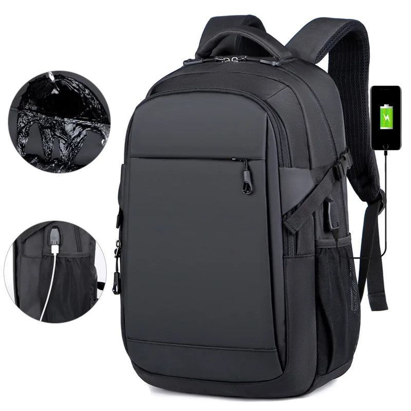 Mochila Waterproof Premium Large Capacity School Bag Bagpack Anti Theft Smart Leisure Trend Laptop Backpack