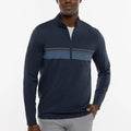 Custom Logo Men's Fleece Three Quarter Pullover Print 1/4 Quarter Zip Pullover Sports Top Golf Apparel