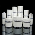 In Stock Ready to Ship 30ml 50ml 100ml New Design White Acrylic High-End Plastic Jar and Bottle Set Cosmetic Packaging
