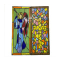 Boutique VG Church Theme Customizable Solid Structure Tempered Glass Film Red 6mm High Strength Decorative Window Film Wholesale