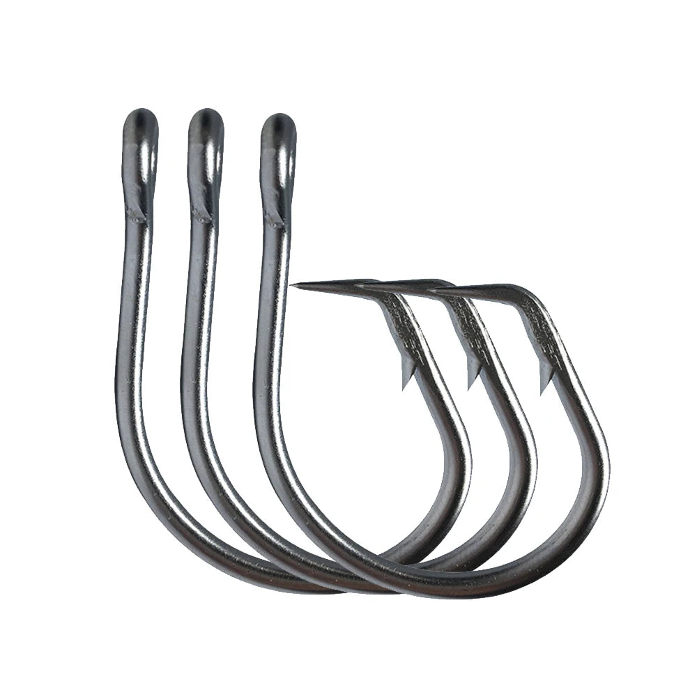 High Carbon Steel 6/0 ~28/0 Hook Tip Circle Hook Fishing Hooks Big Game Fishing Gear Accessories