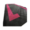 PVC Interlocking Rubber Garage Floor Tiles Vinyl Flooring for Villas Graphic Design Solution for Drainage Application
