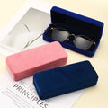 LBAshades Eyeglasses case Custom logo Reading Glasses Hard Cases Velvet Metal Optics Glasses case
