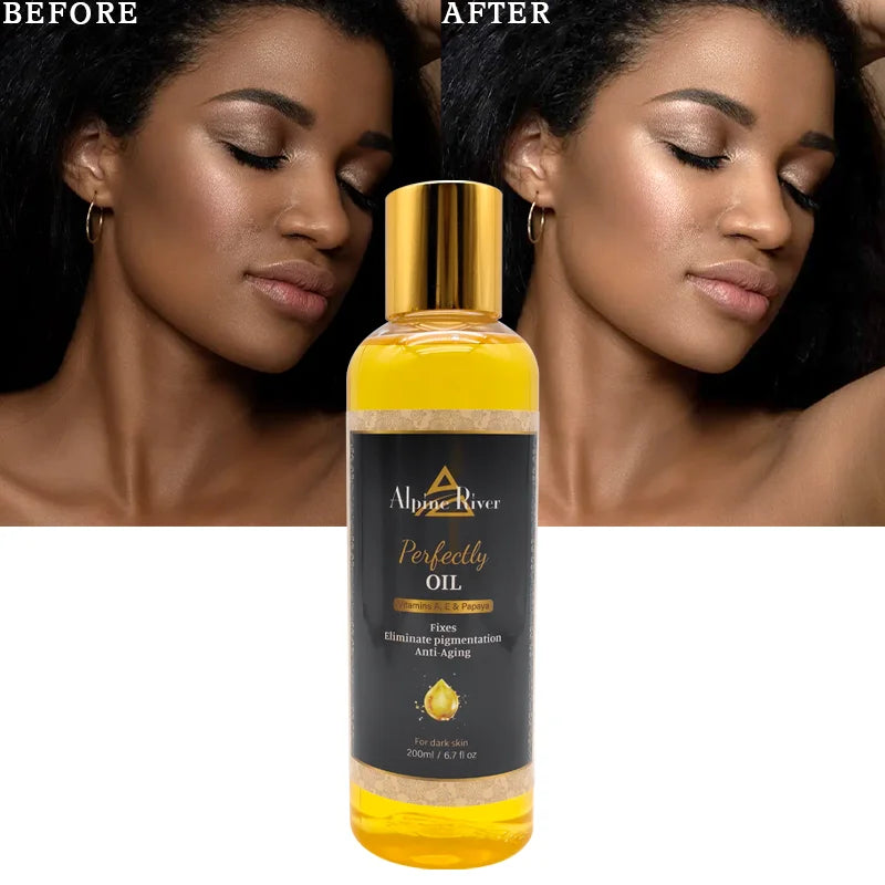 Private Label 100% Natural Organic Vitamin C Skin Moisturizing Removing Dark Spots Papaya Body Massage Oil for Women