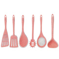6pcs Kitchen Utensils Non-stick Spatula Shovel Soup Spoon Set Kitchenware Entrees Main Course Dessert Snack Cooking Tools