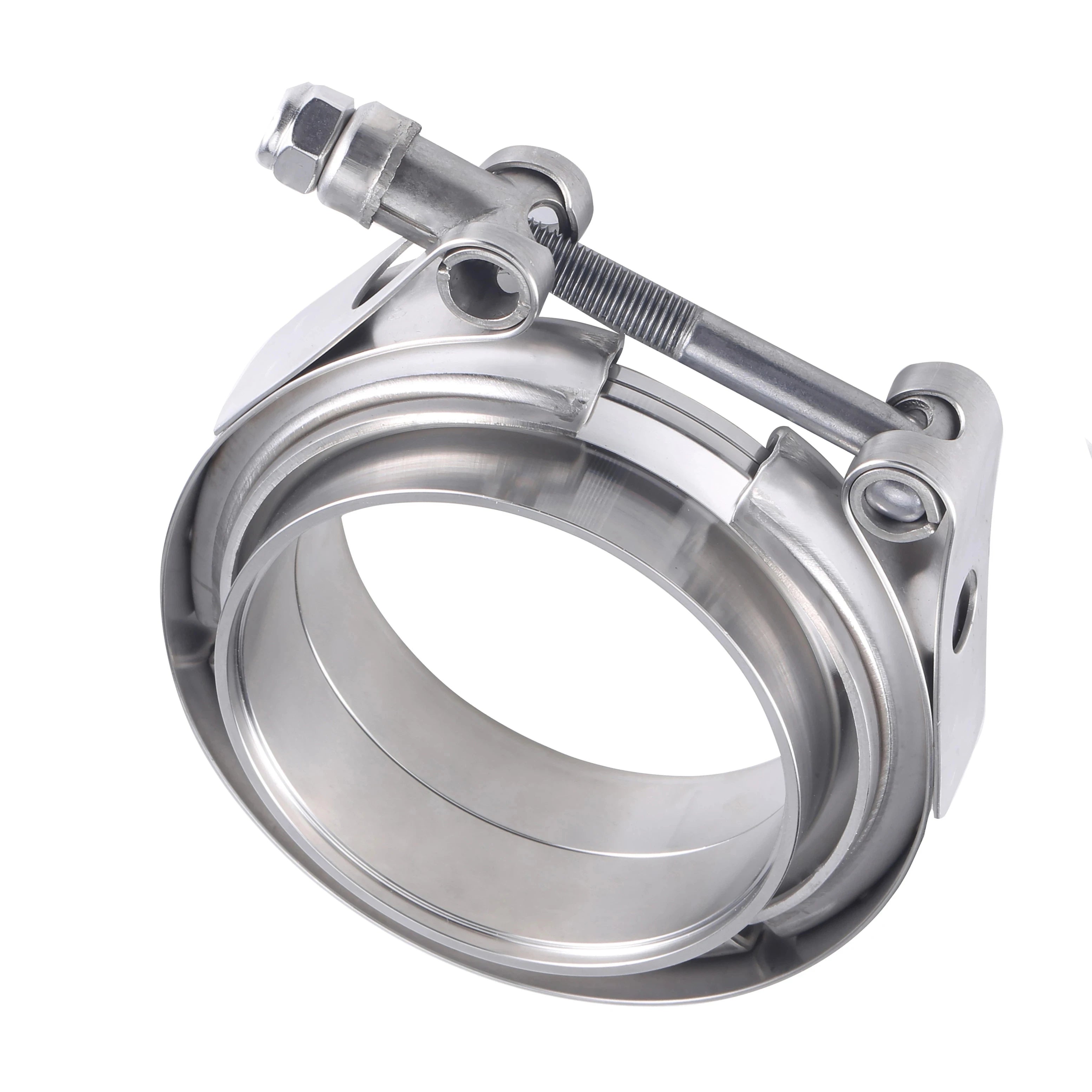 Stainless Steel T Bolt V Band Hose Clamp for Male and Female Flanges