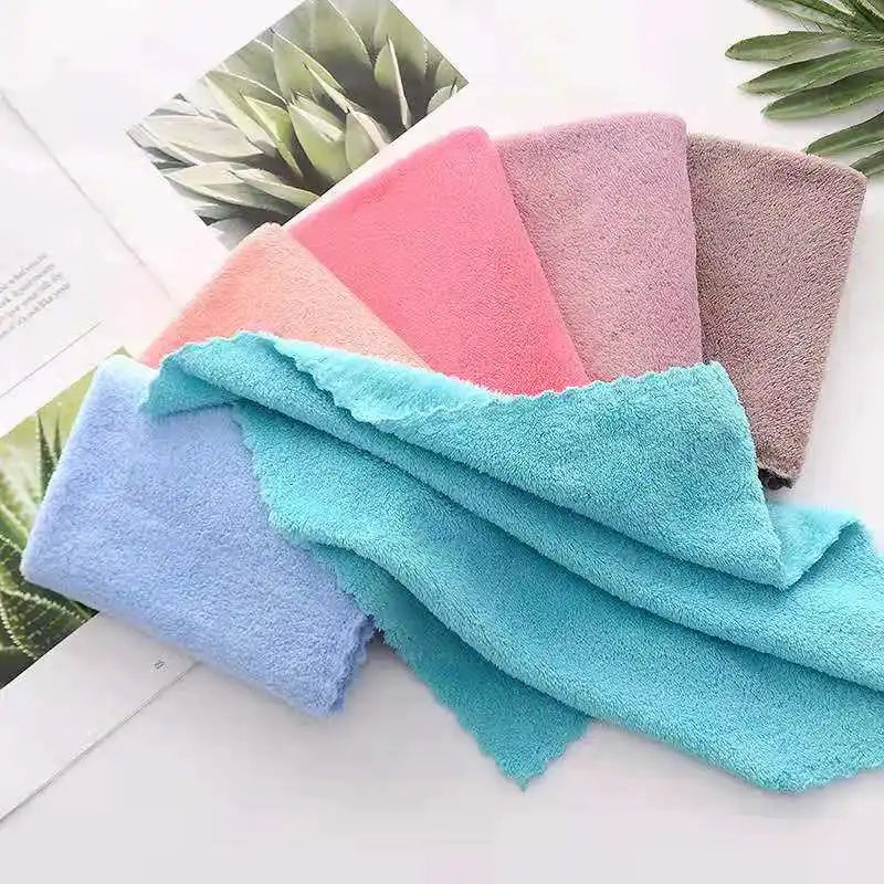 Custom Cleaning Products Home Hand Clean Towels Household Microfiber Cloth Reusable Microfiber Kitchen Towel Cloth Rags