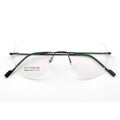 High Return 0008 Unisex Rimless Solid Beta Titanium High Quality Retro Glasses Frame