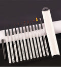 Best Professional 12pcs Nails DIY Tool Full Set 3d Flower Stripe Painting Manicure Ombre Private Label Nail Art Striper Brushes