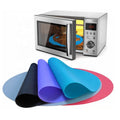 10 Inch Premium Non-stick Silicone Baking Mat 26cm Induction Cooker Mat Circular Anti-slip Heat Resistant Table Mats