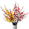 Cheap Price High Branch 6 Forks Plum Blossom Artificial Flower Decorative Flowers
