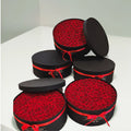 Custom Velvet Immortal Flowers Luxury Preserved Roses Box Forever Rose Suede Box for Christmas and Valentine's Day