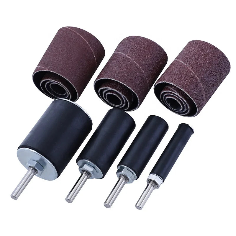 16pcs Elitexion Sanding Drum and Sleeve Set Sander Tool Kit Extra Long Drum 2 Inch Long