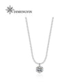 Factory Direct Sales Fast Delivery S925 Silver Necklace MoissaniteFine Jewelry Moissanite Necklace