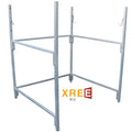 Construction site factory rack ton bag support mouth rack container bag space bag support mouth device