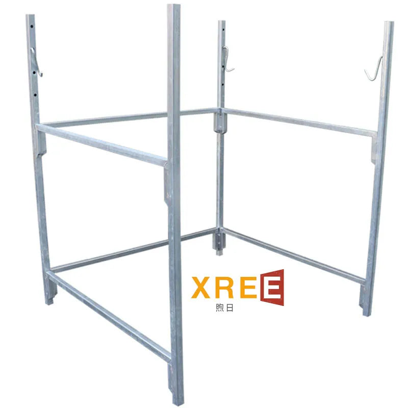 Construction site factory rack ton bag support mouth rack container bag space bag support mouth device