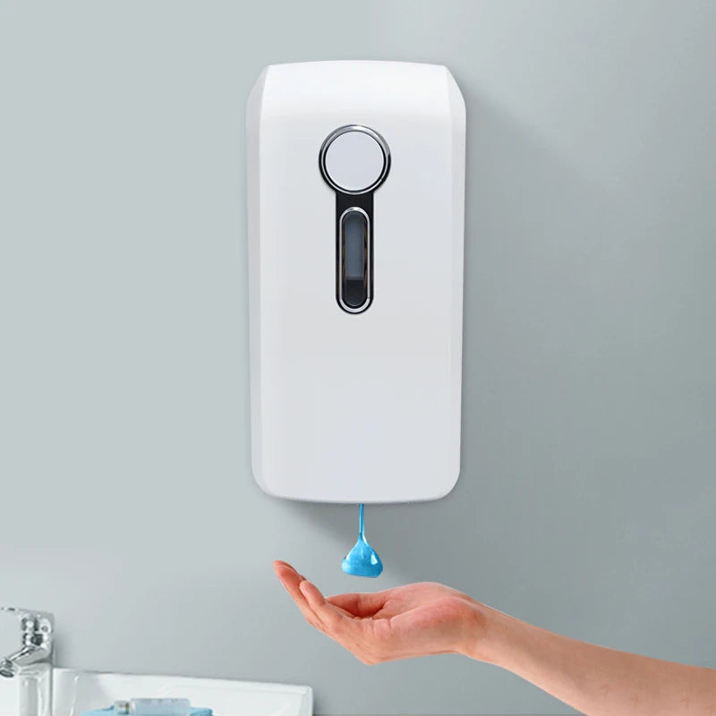 Wall Mounted Intelligent Sensor Soap Dispenser 1000ml Automatic Electric Foam Liquid Dispenser for Hotels