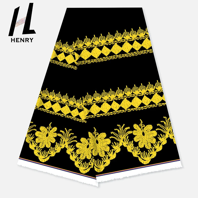 Fabric Printing Custom Factory Wholesale Price  100% Polyester Islander Style Flowers Printed  Fabric for Clothes