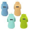Wholesale Stocked Soft Winter Fashion Plain Dog Jumper Cashmere Sweater Zip
