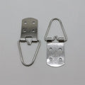 88*28mm D Ring Four Holes Metal Iron Galvanized Silver Photo Album Picture Frame Hanger Wall Hook Box