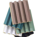 Free Samples Prefinished Waterproof Modern Design Hotel Use Building Decorative Wall Panel Bevel Siding Wood-Like Texture Wall