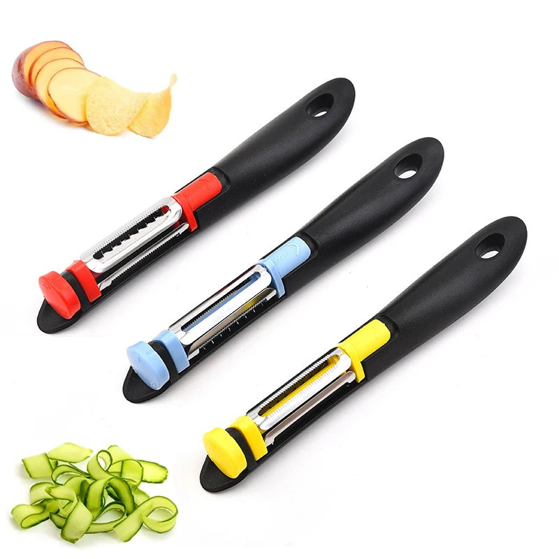 Stainless Steel Kitchen Household Melon and Fruit Peeler Fruit and Potato Scraper Melon Planer Kitchen Gadget