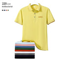 DuPont Sorona Fabric Anti- Shrink Anti-wrinkle 5A Antibacterial Sweat Absorption Golf Polo Shirts for Men