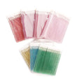 Private Label Glitter Lip Brush Tool Disposable Flocking Tip Lip Gloss Applicator Wands Lip Scrub Brush Wholesale