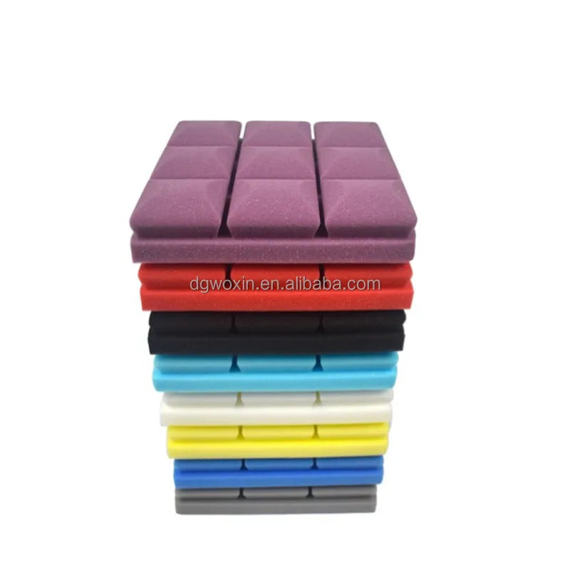 Factory Price 30x30 Wedge Acoustic Foam Panel Soundproof Material for Recording Rooms Sound Insulation Sponge