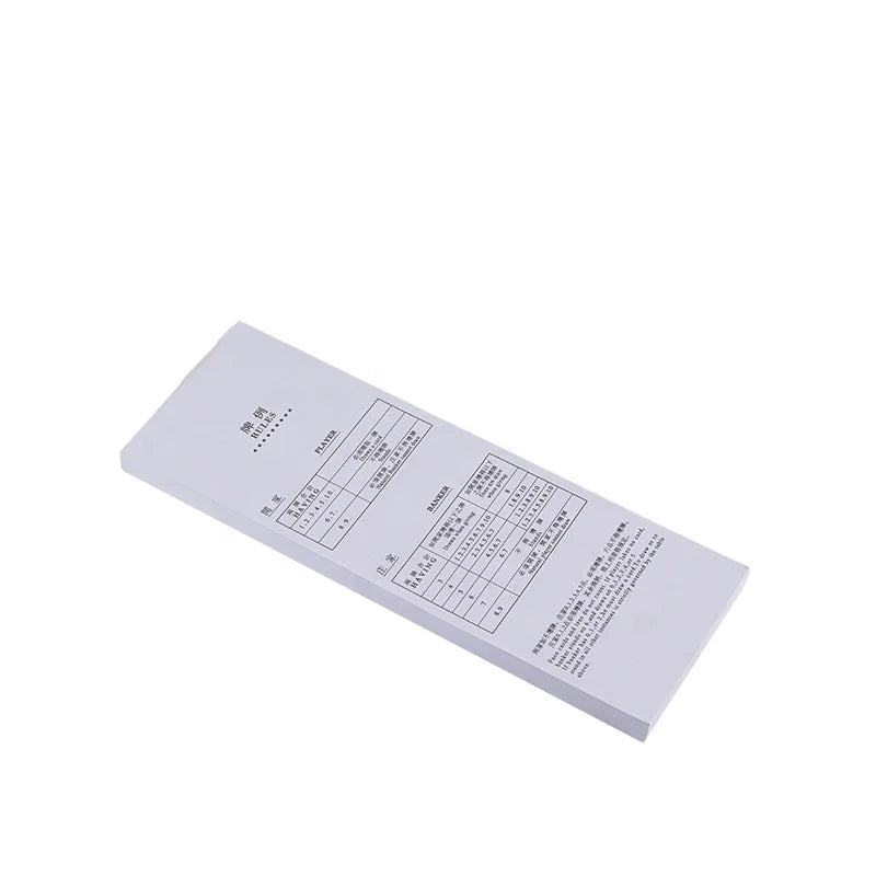 Casino Square Road List Paper Baccarat Rules Baccarat Poker Game Record List Square Road List Paper