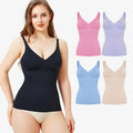Loday Seamless Shaper Vest for Women Tummy Control Sculpting Cami Corset Shapewear Camisole Slimming Body Shaper Tank Top