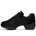 Women's Jazz Shoes Lace-up Sneakers Walking Dance Shoes Platform