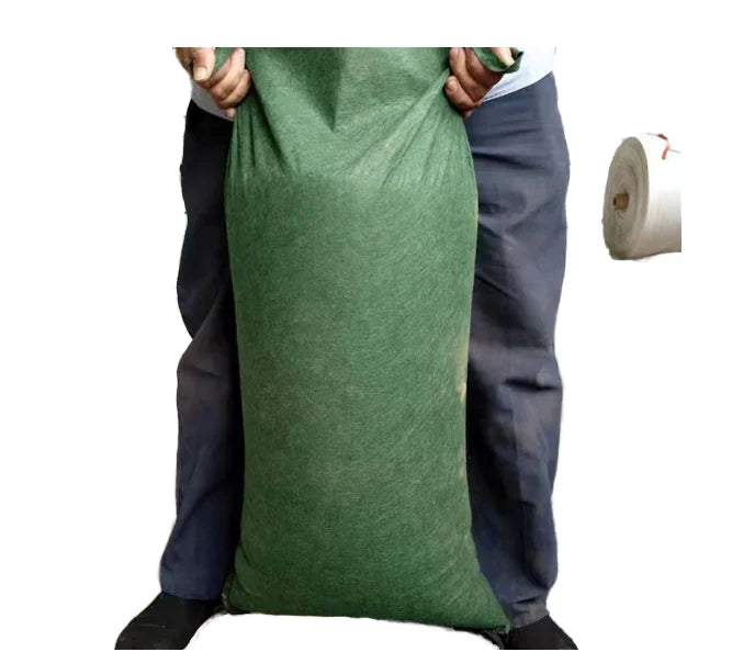 Industrial Design Style Large PP/Polyester Non-Woven Geotextile Geo Bags Eco-Friendly Anti-Aging Tear-Resistant Green Color GVS