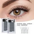 Flora Ruby Matte Black Individual Curl Silk Eyelash Extensions 7-15mm Kit Private Label Cashmere Lash Extension Trays