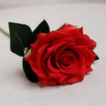 Flores Artificial Red Flowers Rosas Artificiales Single Velvet Rose Flower for Home Wedding Boho Decoration Flower Box Set