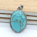 2026 Designer Handmade Charorite Natural green turquoise gemstone 925 sterling silver jewelry Silver plated Crystal Pendent