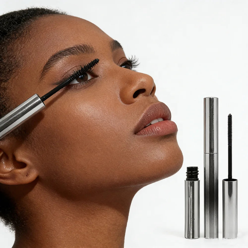 Wholesale 4D Silk Fiber Eyelash Mascara Custom Logo Organic Vegan Waterproof Thick Volume Cream Long Effect with Natural Feature