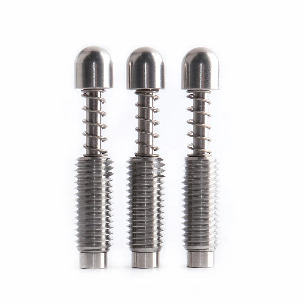 VCN536 Elastic Positioning Column Retractable Spring Pin Round Head Flat Head Shock Absorber Spring Plunger