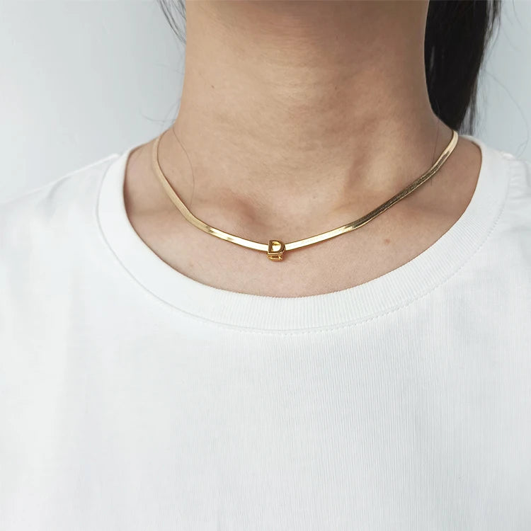 Wholesale Brass 16K Gold Plated Classic Anniversary Bling Necklaces 4mm Micro Pave CZ Round Snake Link Chain Women