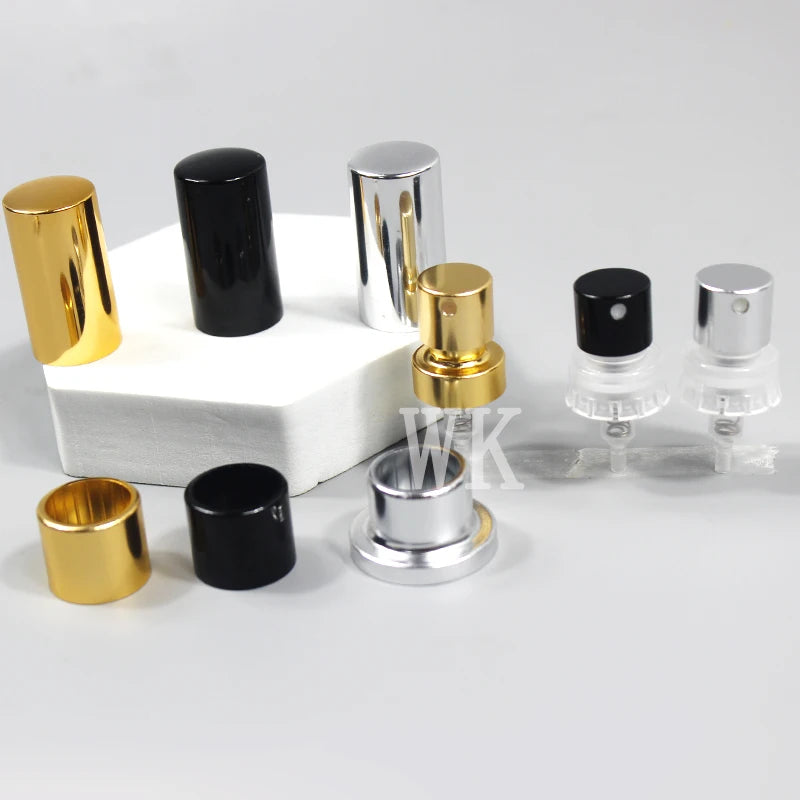 Customization Fine Mist Snap Aluminum Perfume Sprayer Snap on Sprayer Pump Snap on Sprayer Head for Glass Perfume Bottles