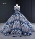 Jancember Rsm67011 2023 Newest Design Women Evening Dress Long Sleeve Applique Party Dress