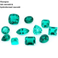 Starsgem Loose Gemstone Lab Cushion Cut Emerald Cut Lab Grown Gemstone Hydrothermal Emerald