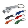 Hot Sales Multicolor Metal Bottle House Opener Keychain Promotional Gifts KRB001 Argo Coloured Bottle Opener Key Ring in Stock