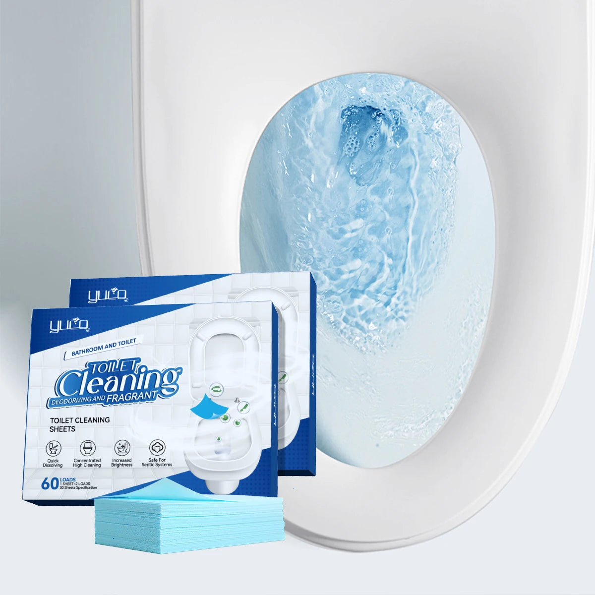 Toilet Cleaning Tablet Toilet Cleaning Effervescent Tablets Toilet Bowl Cleaning Tablet Sheets
