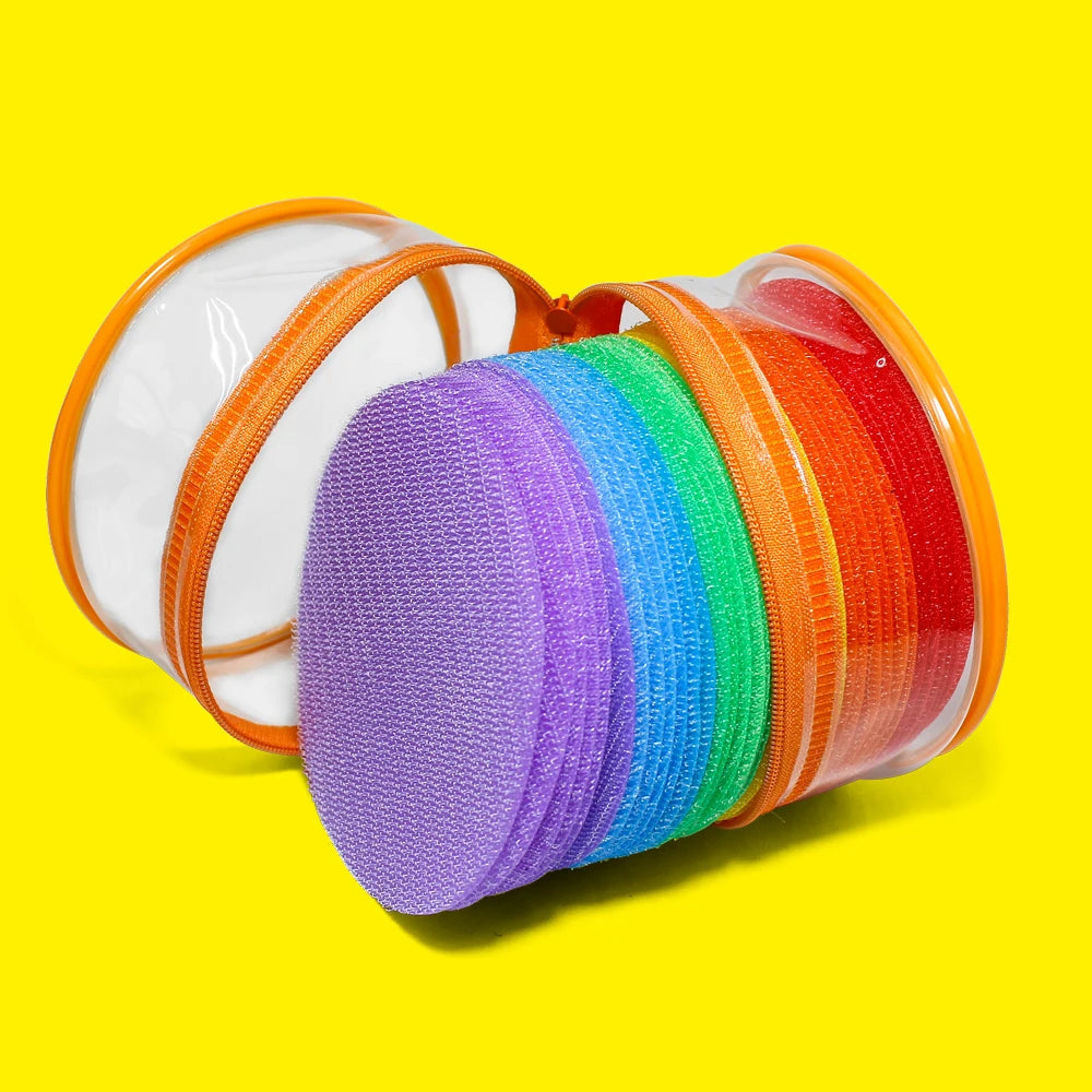Carpet Marker Sitting Spot Colorful Die Cut Hook and Loop Dot Customized Carpet Marker