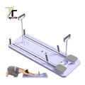 TTSPORTS Adjustable Durable Multifunction Foldable Pilates Reformer Board for Home Gym Pilates Machine Sliding Board Studio Use