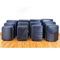 FACTORY OEM ODM WHOLESALE CHEAP PRICE 12PCS ABS SEMI FINISHED LUGGAGE HIGH QUALITY HARD SHELL Fashionable Durable TSA Lock Steel